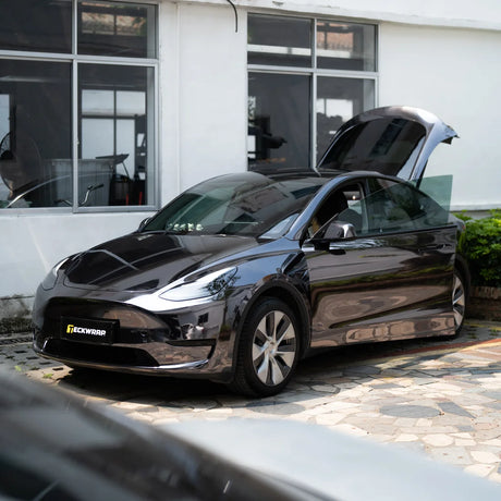 Chrome Jet Black Vinyl Wrap (CHM10-HD)