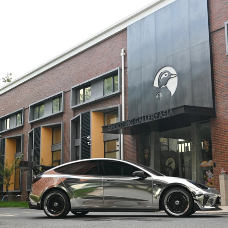 Chrome White Gold Vinyl Wrap (CHM01-HD)