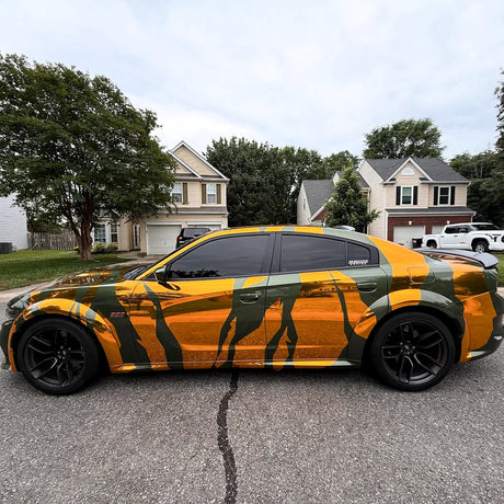 Chrome Solar Gold Vinyl Wrap (CHM21-HD)
