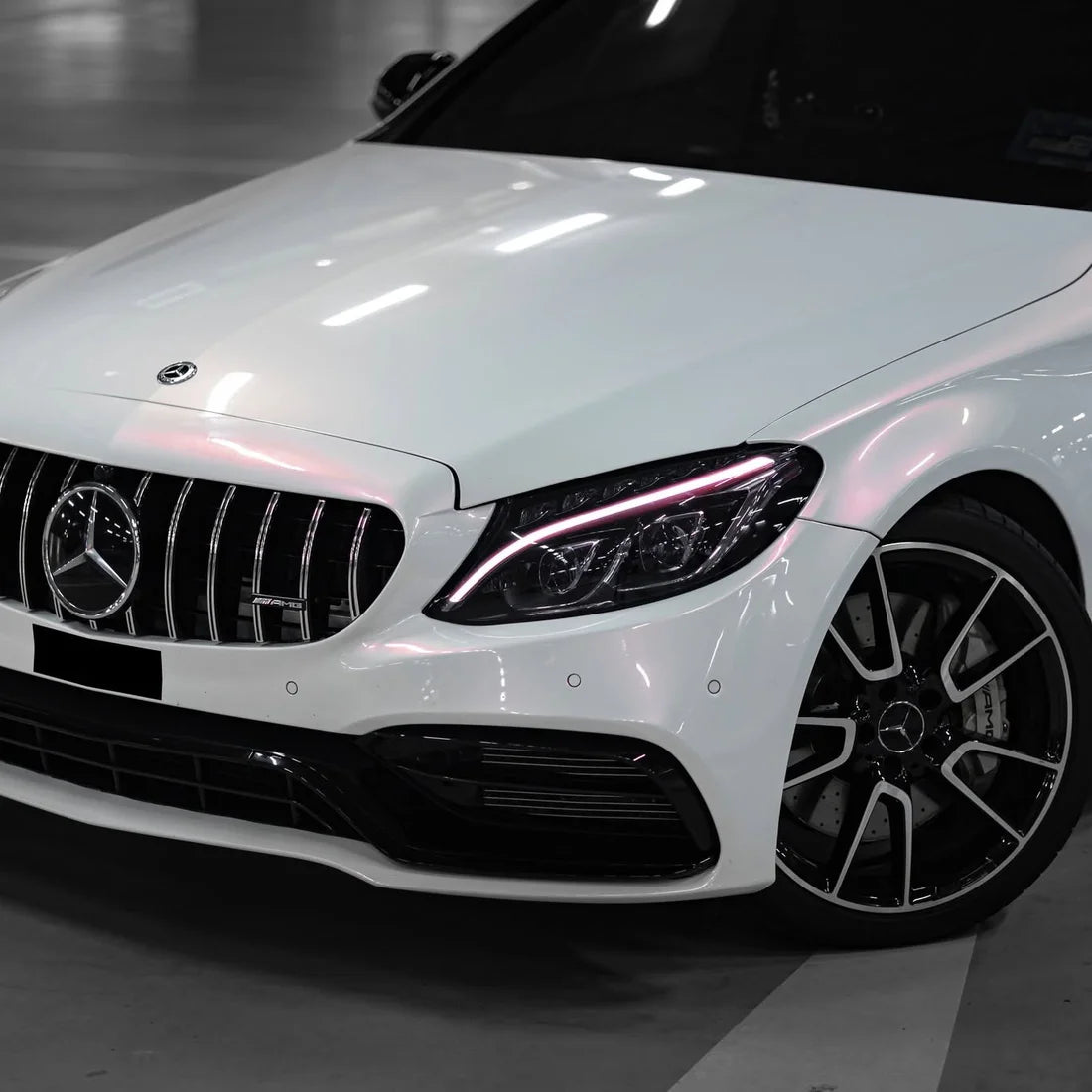 High-Gloss Chameleon Creamrose Pearl Vinyl Wrap (CK523-HD)