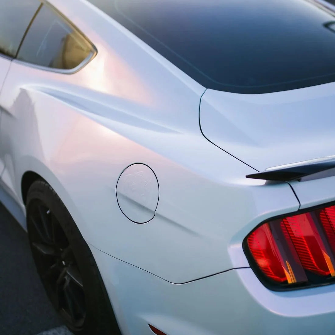 High-Gloss Chameleon Creamrose Pearl Vinyl Wrap (CK523-HD)