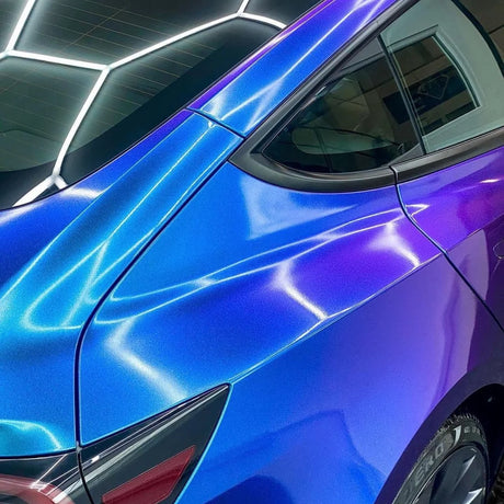 Color Shift Purple Blue Vinyl Wrap (CK892G)