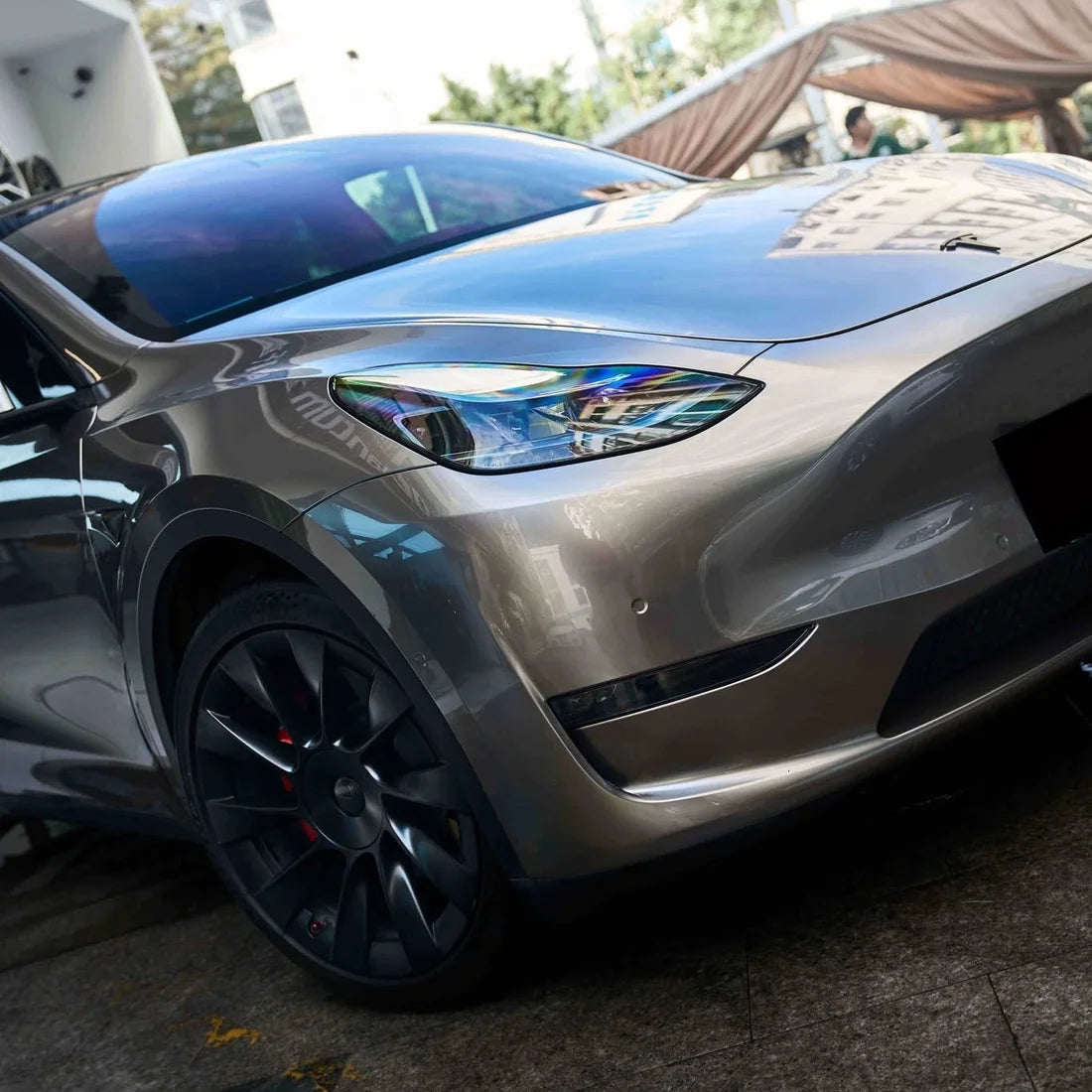 Gloss Lustrous Silver Color PPF (CPX407)