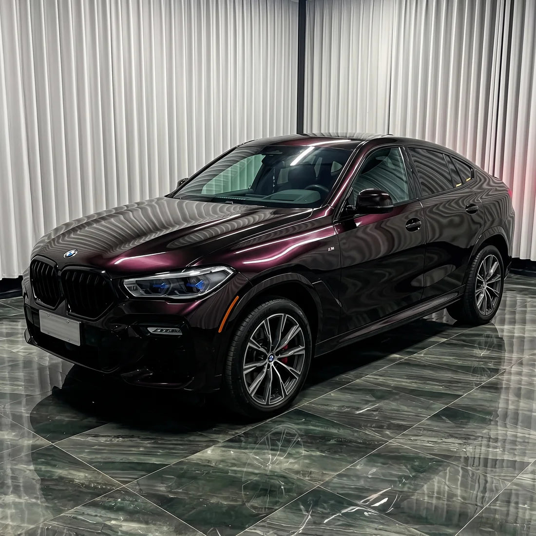 Gloss Black Plum Color PPF (CPX414)