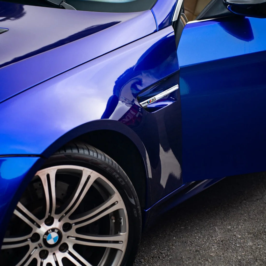 Sapphire Blue Color PPF, Tiefenglanz (CPX501)