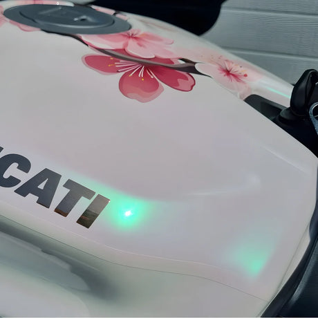 Color Shift Aurora White Vinyl Wrap (DCH02-HD)