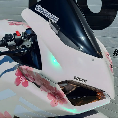 Color Shift Aurora White Vinyl Wrap (DCH02-HD)