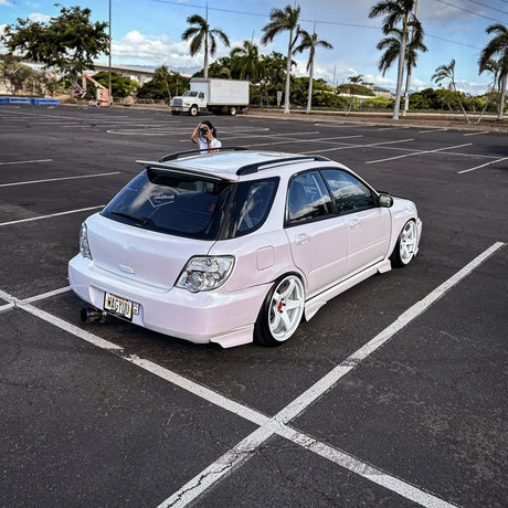 Color Shift Aurora White Vinyl Wrap (DCH02-HD)