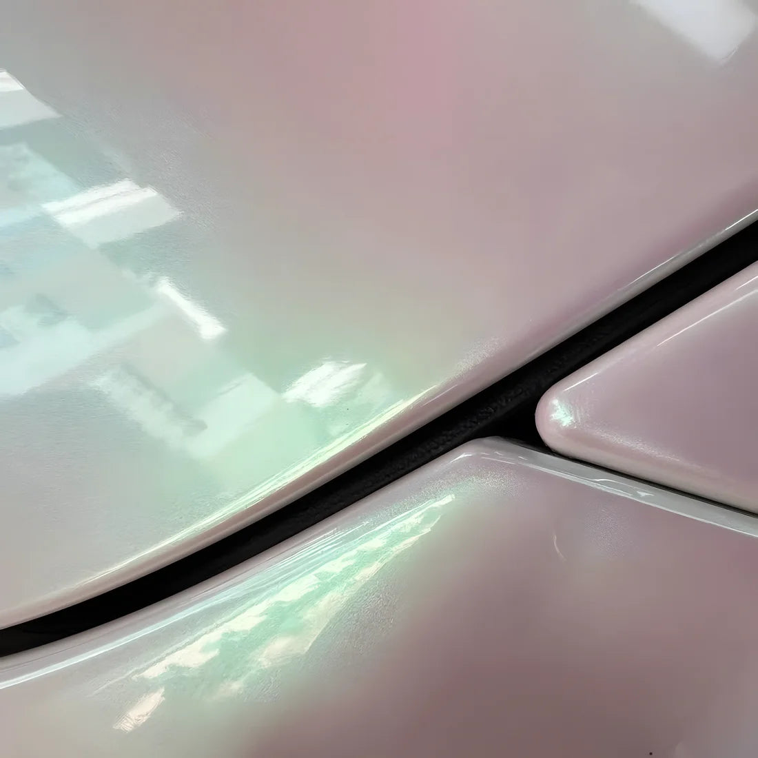Aurora White Color-Shift-Autofolie (DCH02-HD)
