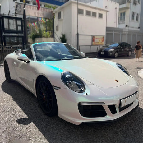 Color Shift Aurora White Vinyl Wrap (DCH02-HD)