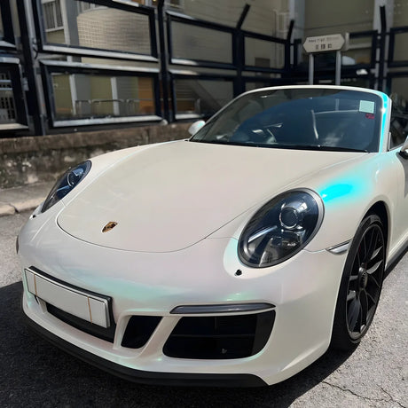 Color Shift Aurora White Vinyl Wrap (DCH02-HD)