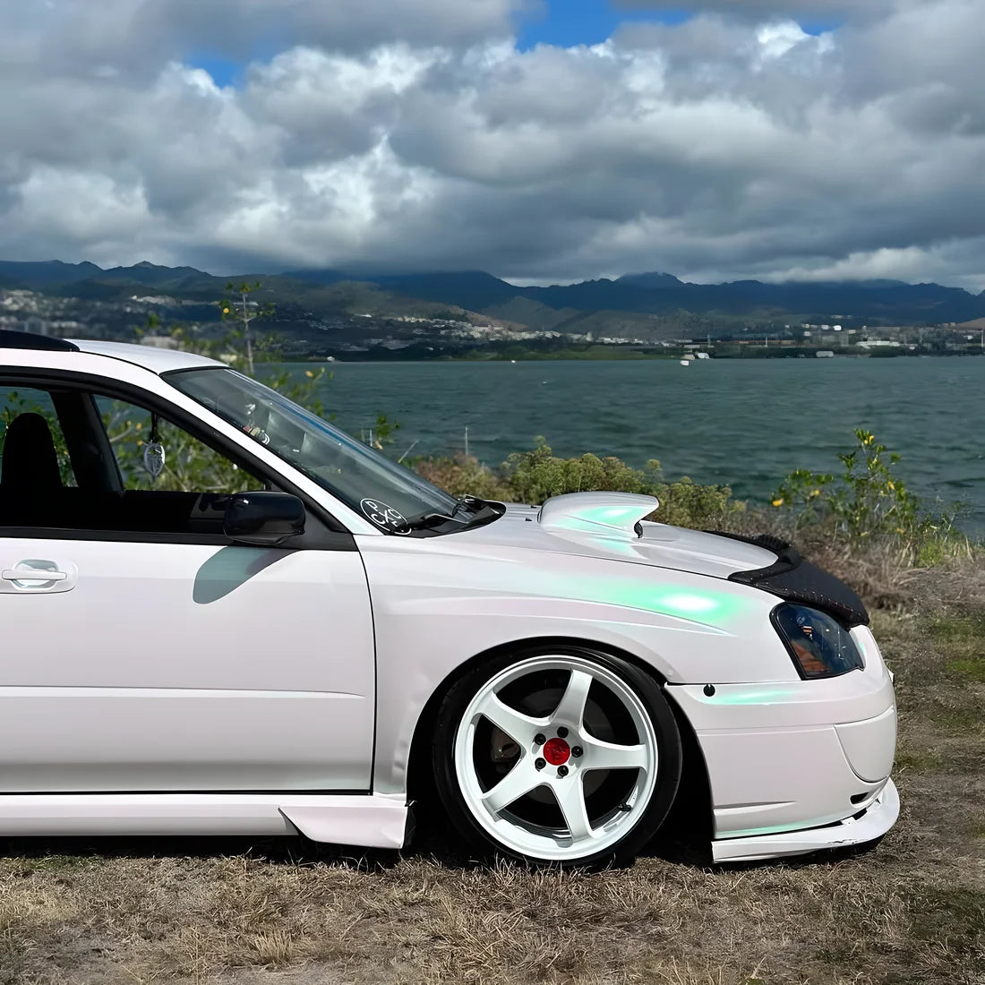 Aurora White Color-Shift-Autofolie (DCH02-HD)