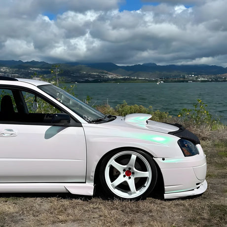 Color Shift Aurora White Vinyl Wrap (DCH02-HD)