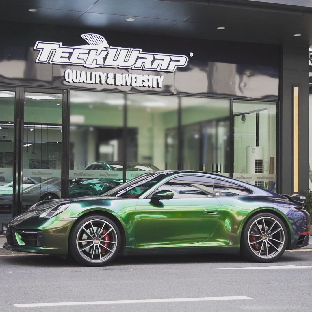 Iridescent Green (RD16R-HD) Vinyl Wrap