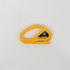 TeckWrap Safety Cutter – ergonomic yellow vinyl wrap cutting tool with concealed blade for safe film and PPF trimming