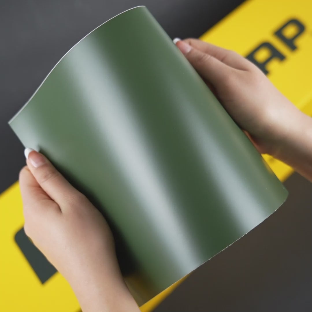 Green militar (CM09) envoltório de vinil – Teckwrap International