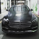 black matte satin merc mercedes dechrome dark