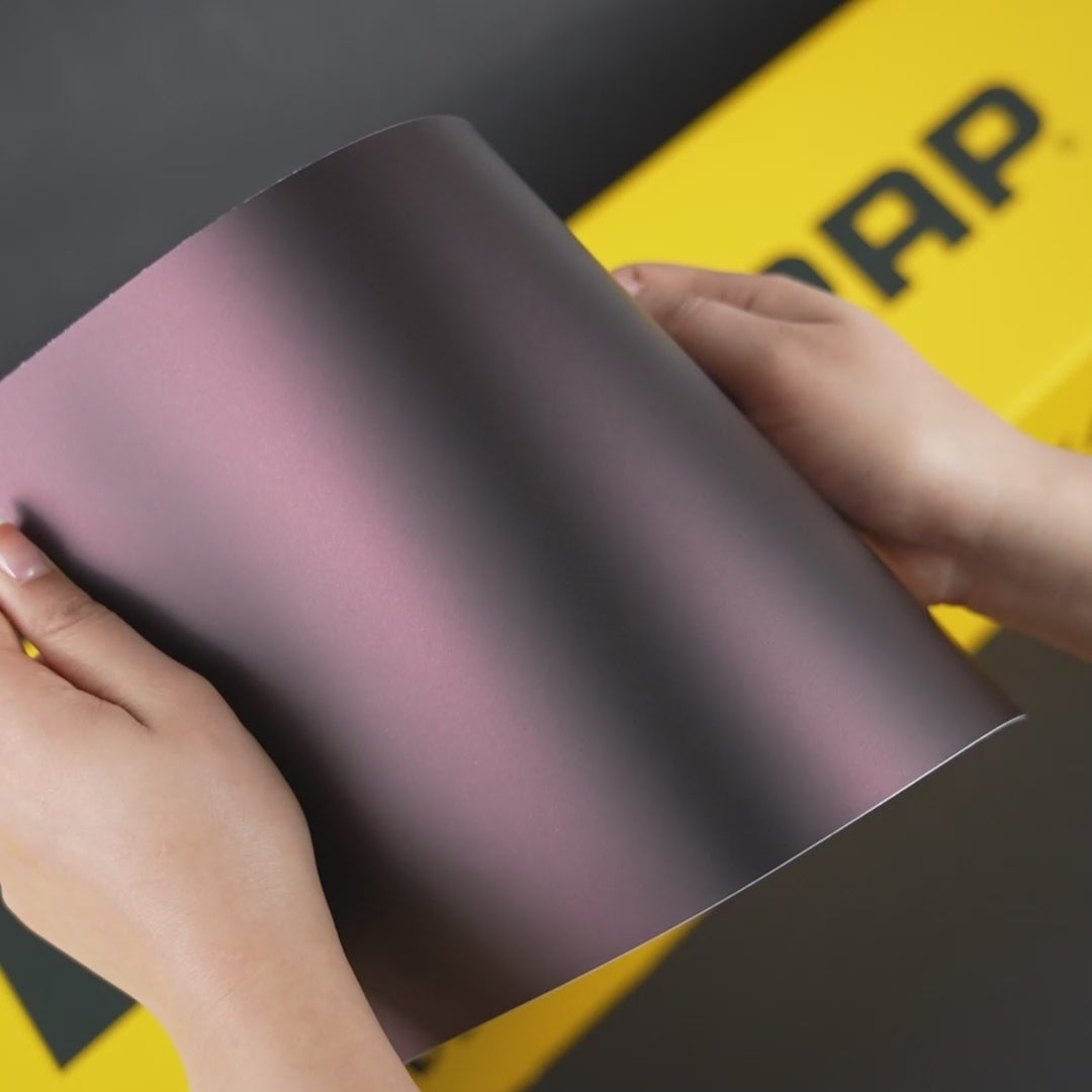 Satin Metallic Burnt Maroon Vinyl Wrap – Teckwrap International
