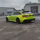 Audi RS6 Avant wrapped in TeckWrap Satin Yellow Lime vinyl (VCH412-S), satin lime finish — part 1 of 2