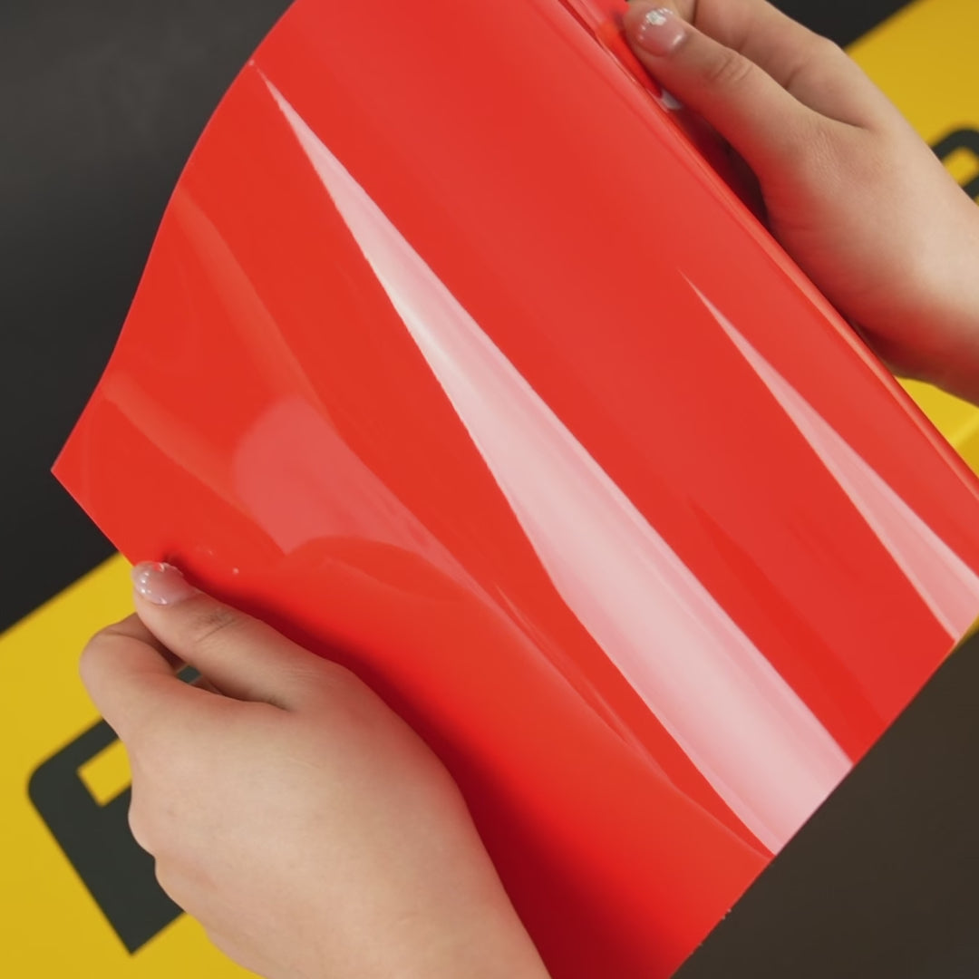High Gloss Racing Red Vinyl Wrap – Teckwrap International