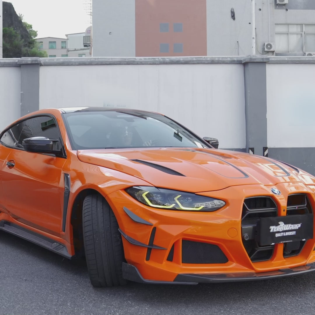 papaya orange bmw gloss vivid 