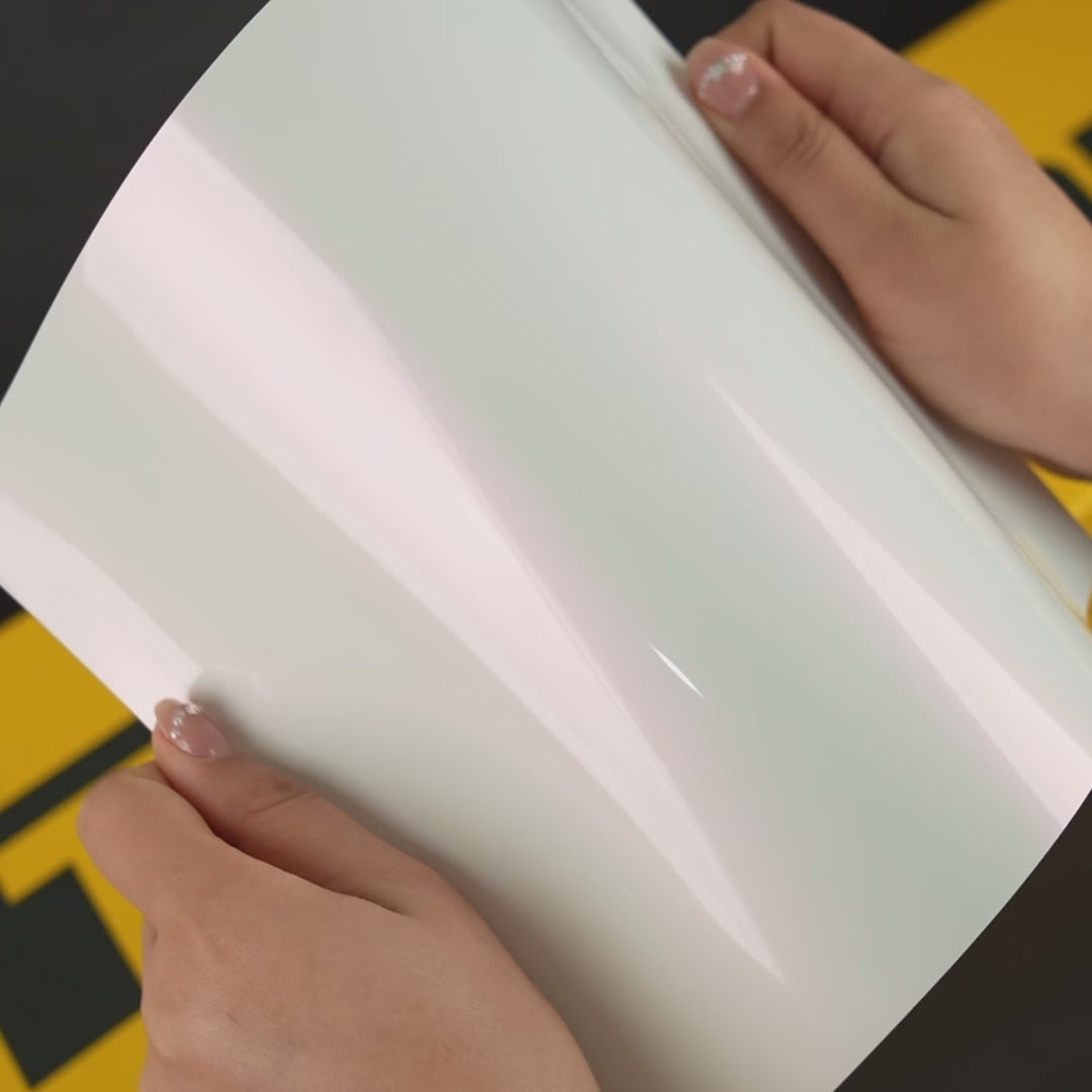 High-Gloss Chameleon Creamrose Pearl Vinyl Wrap – Teckwrap