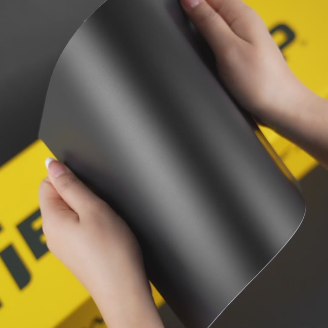 Deep black (SCM01) Vinyl Wrap – Teckwrap International