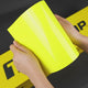 neon yellow vinyl wrap