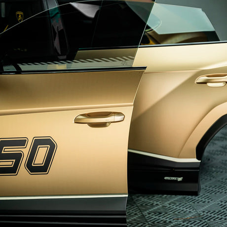 Satin Metallic Imperial Gold Vinyl Wrap (SMT21)