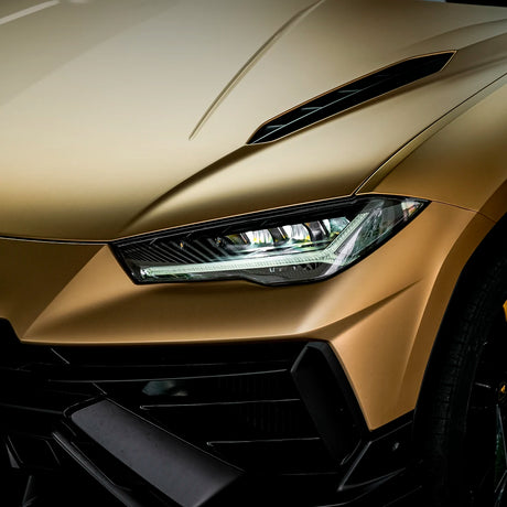 Satin Metallic Imperial Gold Vinyl Wrap (SMT21)
