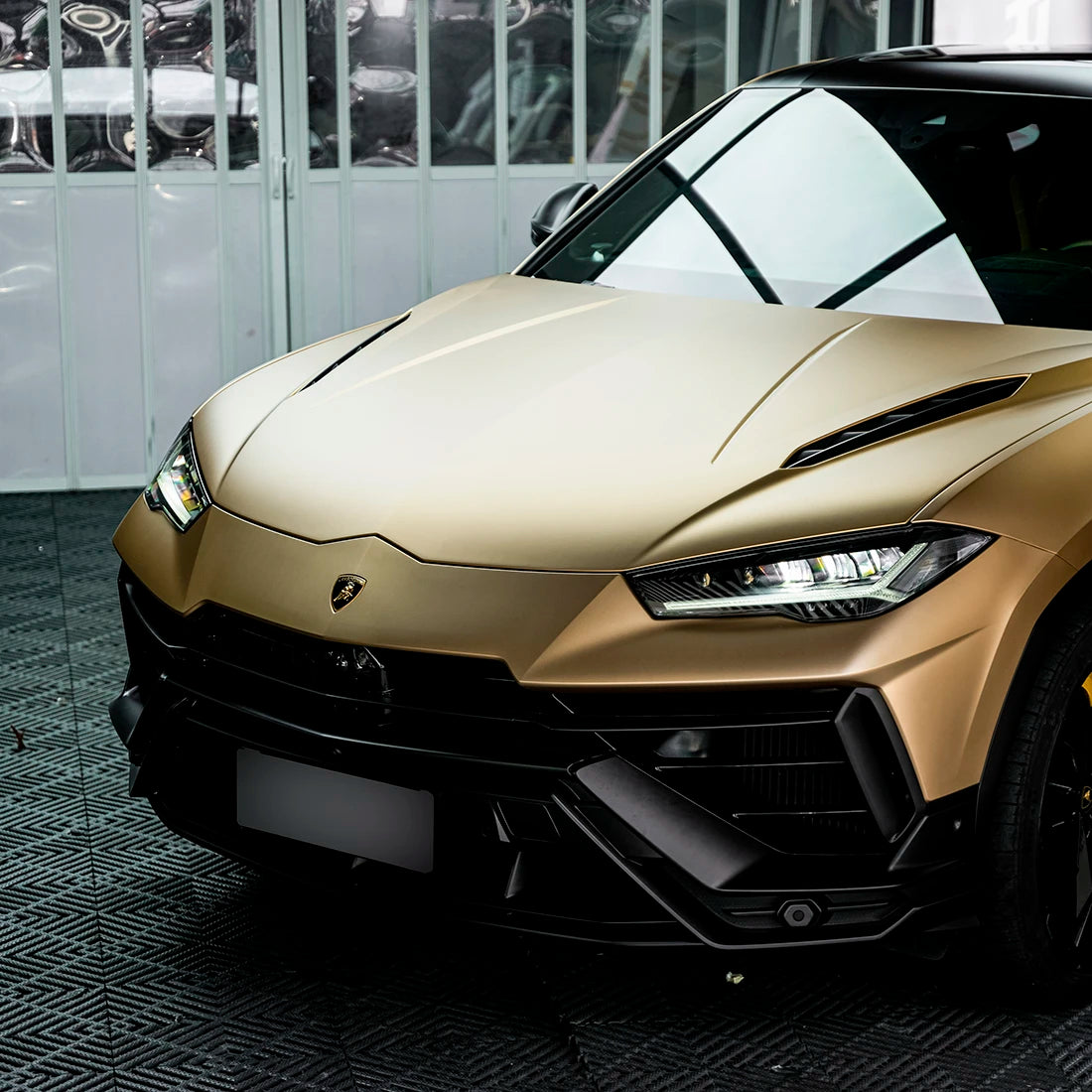 Satin Metallic Imperial Gold Vinyl Wrap (SMT21)