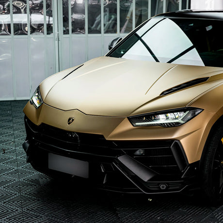 Satin Metallic Imperial Gold Vinyl Wrap (SMT21)