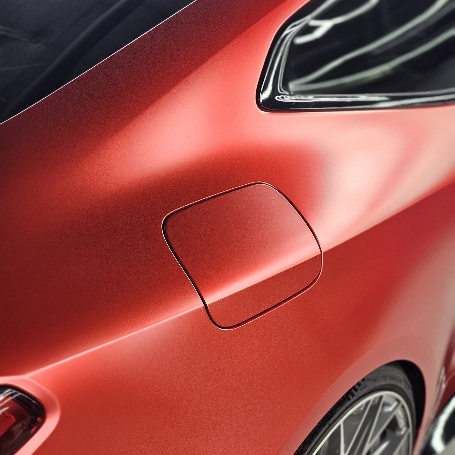 Satin Crimson Red Vinyl Wrap – Teckwrap International