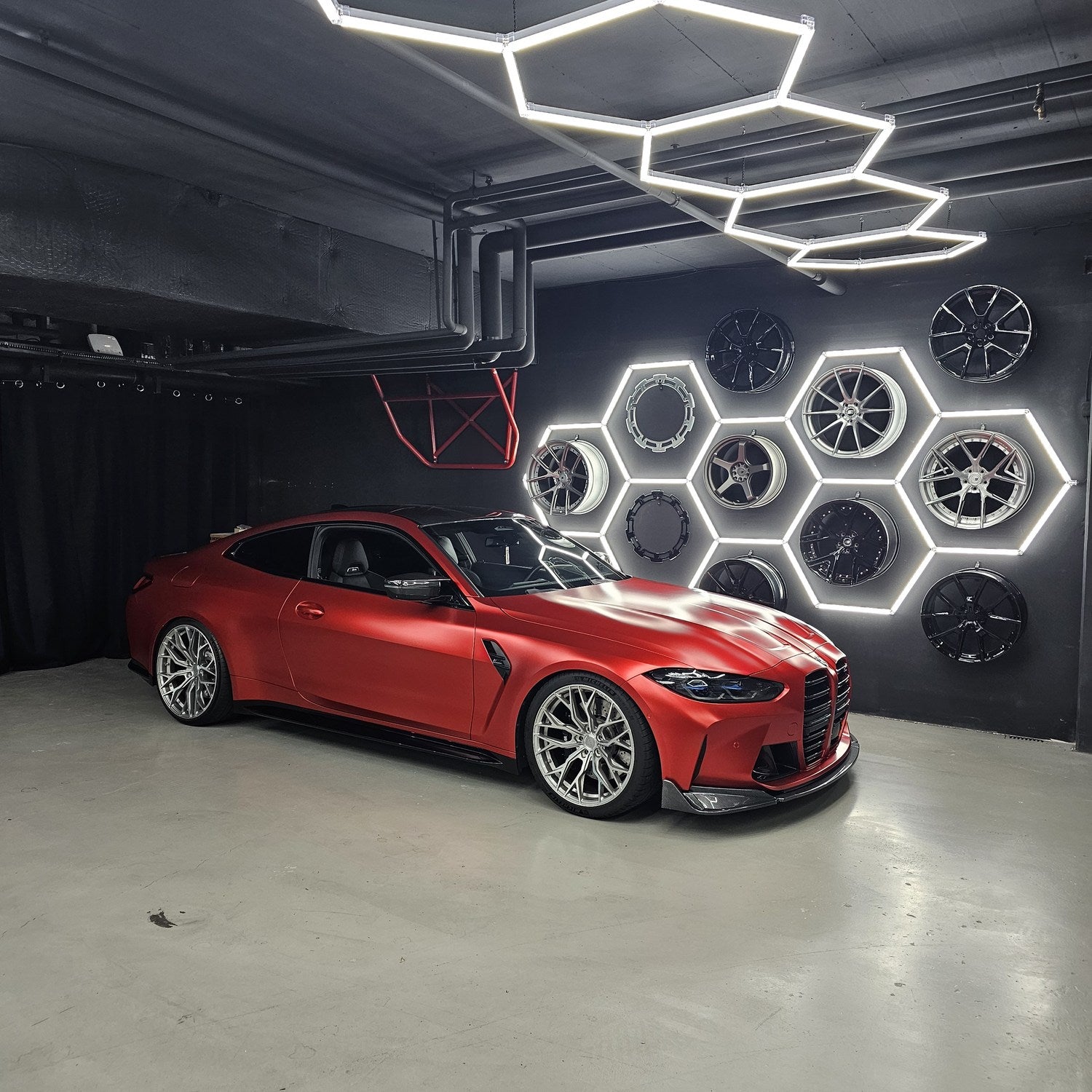 Satin Crimson Red Vinyl Wrap – Teckwrap International