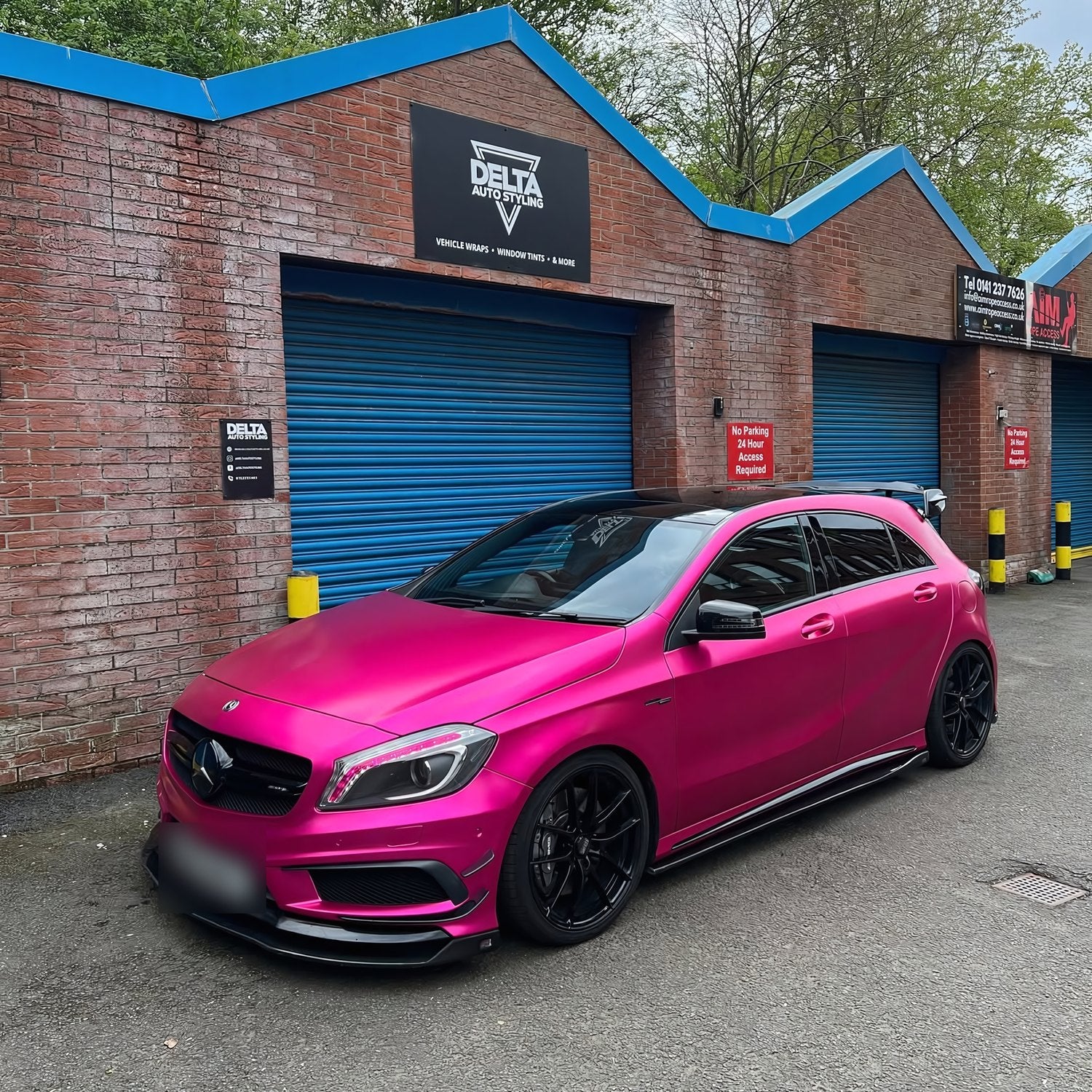 Satin Hot Pink Vinyl Wrap (VCH404-S) – Teckwrap International