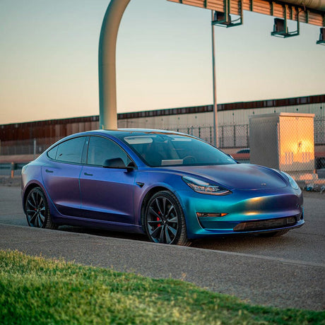 Purple Indigo Malachite (RD07) Vinyl Wrap - High Quality Car Wraps, vinyl wraps, supper matte & high-gloss colors - Teckwrap