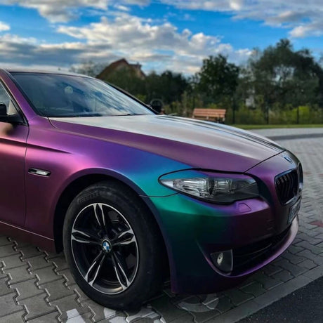 Purple Indigo Malachite (RD07) Vinyl Wrap - High Quality Car Wraps, vinyl wraps, supper matte & high-gloss colors - Teckwrap