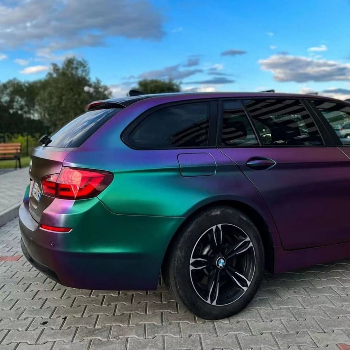 Purple Indigo Malachite (RD07) Vinyl Wrap - High Quality Car Wraps, vinyl wraps, supper matte & high-gloss colors - Teckwrap