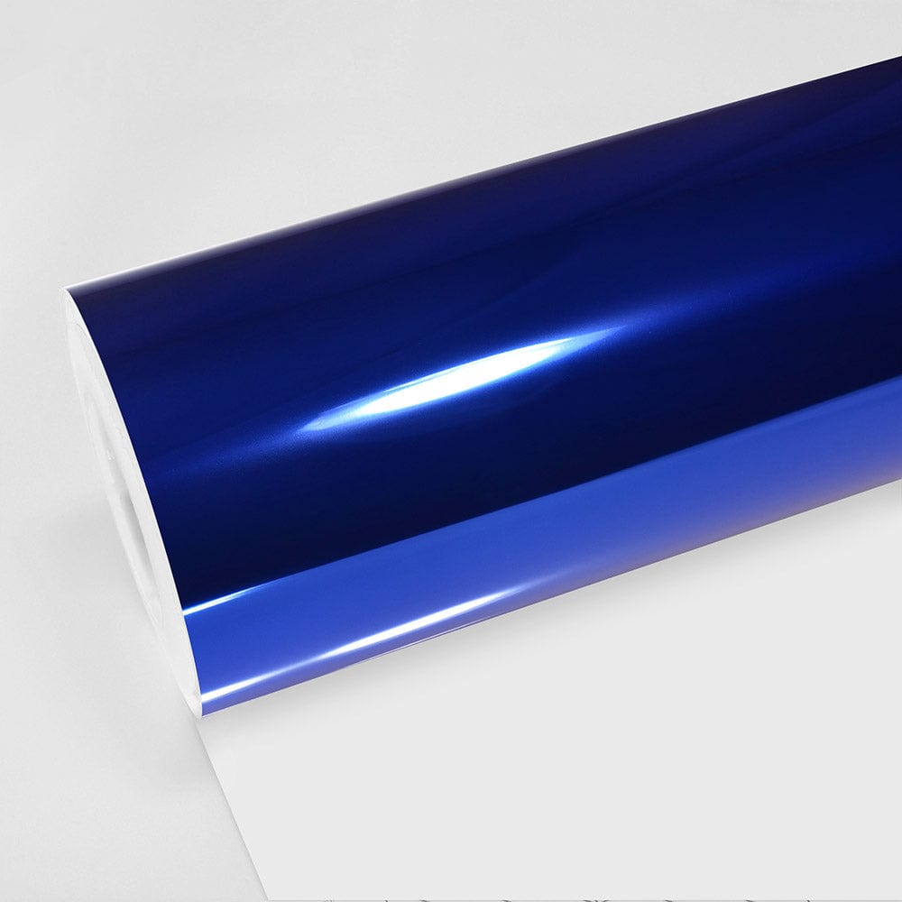 Blue Mirror Chrome Vinyl Wrap  Sapphire Chrome Car Wrap – yeswrap