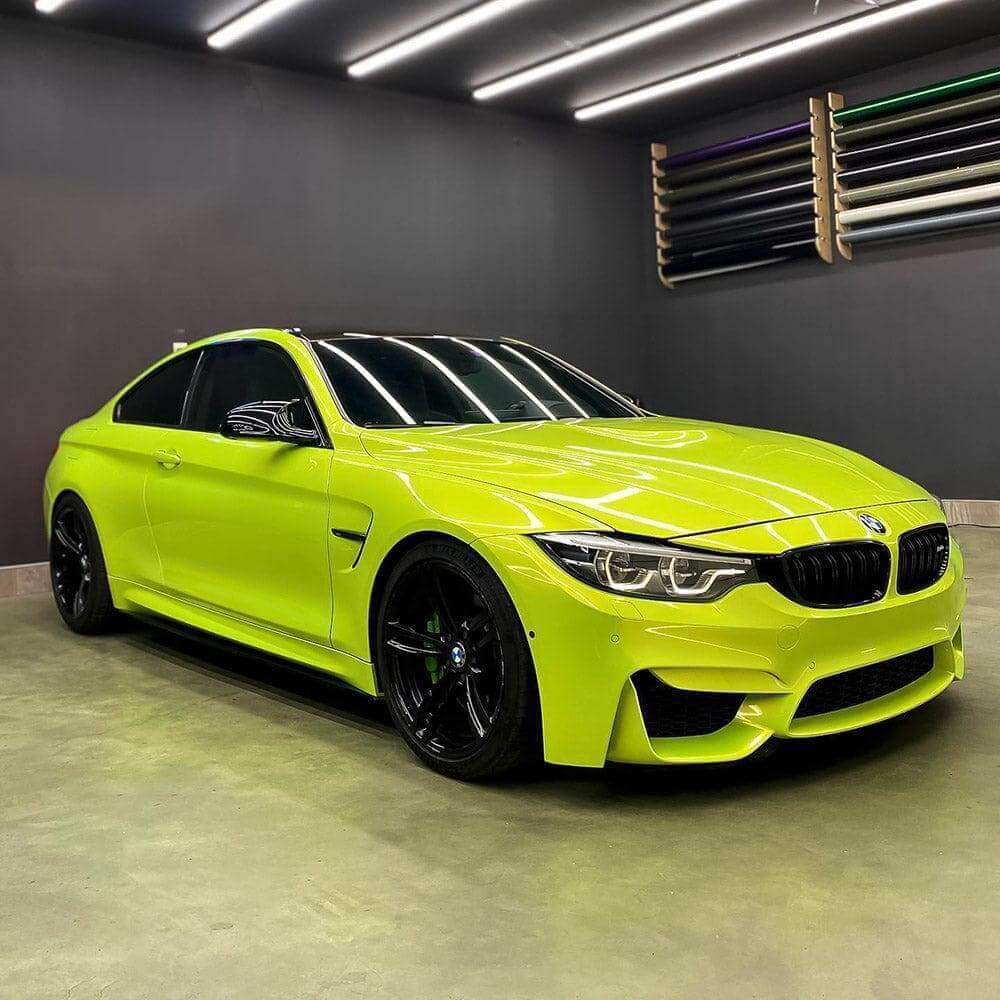 Teckwrap Gloss Acid Lime (RB07-HD) Vinyl Wrap