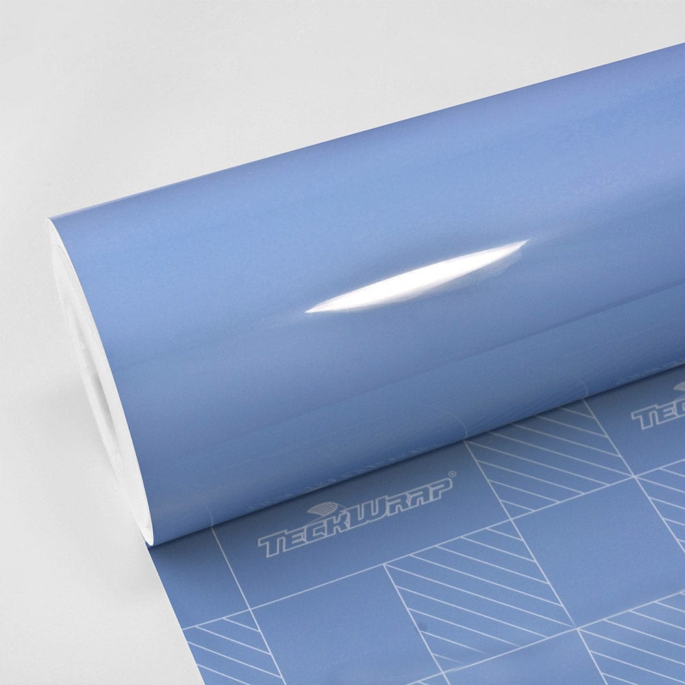 Gloss China Blue Vinyl Wrap