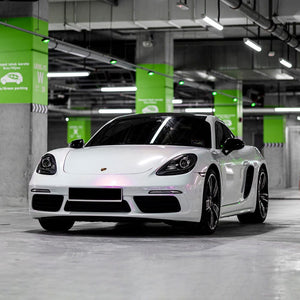 Sports car wrapped in Color Shift Lavender Pearl vinyl (CK526-HD)