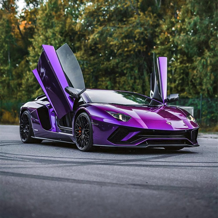 Passionate Purple (RB04-HD) Vinyl Wrap - High Quality Car Wraps, vinyl wraps, supper matte & high-gloss colors - Teckwrap