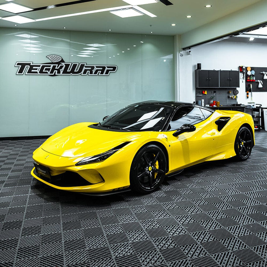 super gloss light yellow car vinyl wrap China Manufacturer