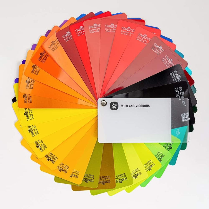 TeckWrap Color Swatches 2023 + PPF samples - High Quality Car Wraps, vinyl wraps, supper matte & high-gloss colors - Teckwrap