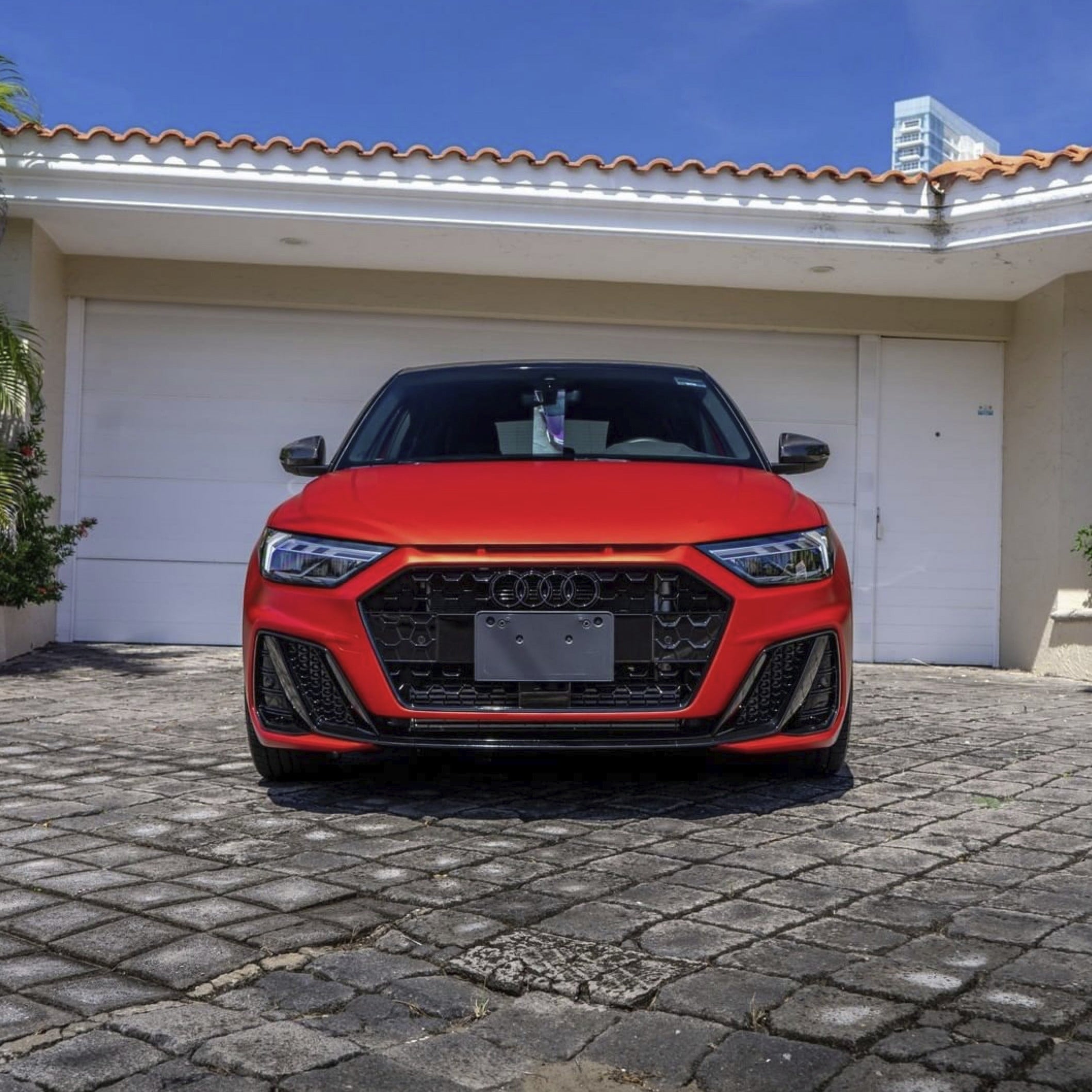 Satin Metallic Flame Red Vinyl Wrap – Teckwrap International