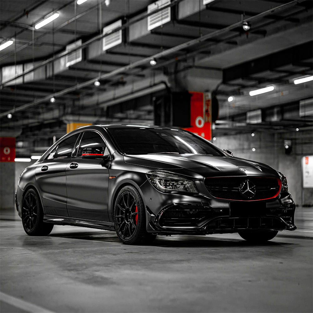 Matte Coal Black (MT01) Vinyl Wrap - High Quality Car Wraps, vinyl wraps, supper matte & high-gloss colors - Teckwrap