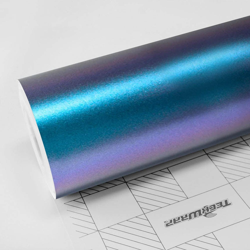 Matte Purple Blue (CK892) Vinyl Wrap - High Quality Car Wraps, vinyl wraps, supper matte & high-gloss colors - Teckwrap