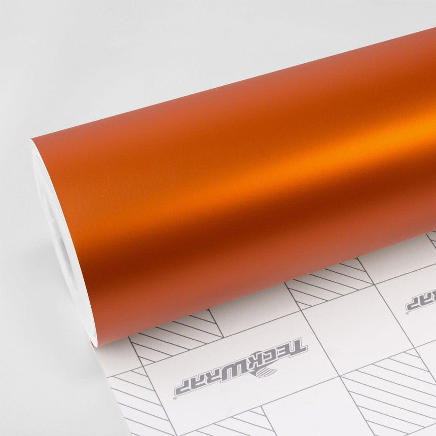 Copper Orange (SMT17) Vinyl Wrap - High Quality Car Wraps, vinyl wraps, supper matte & high-gloss colors - Teckwrap