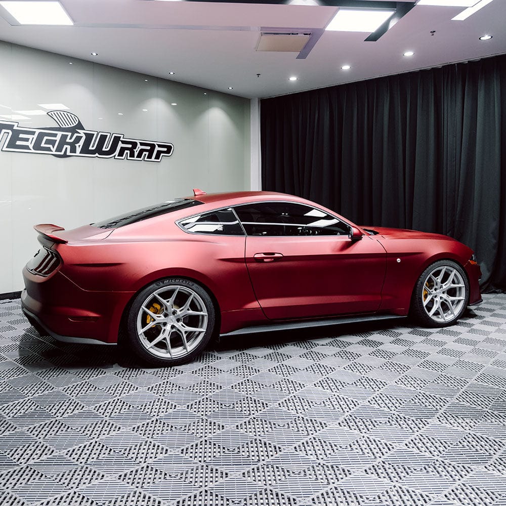 Oxide Red (SMT18) Vinyl Wrap - High Quality Car Wraps, vinyl wraps, supper matte & high-gloss colors - Teckwrap